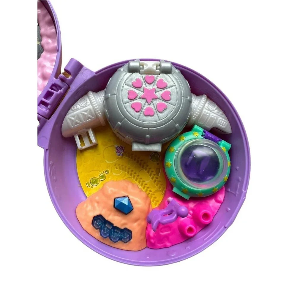 Mattel Polly Pocket‎ Compact Saturn Saturn Space Explorer 2019 Incomplete